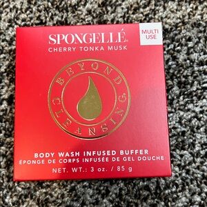 Spongelle cherry tonka musk Body Wash Infused Buffer